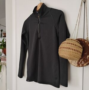 EUC EMS Quarter Zip Micro Fleece- XS, Gray